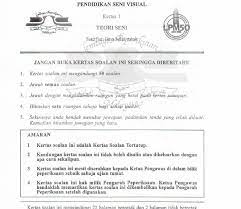 Soalan percubaan pendidikan seni visual (psv) spm 2016 + jawapan. Soalan Seni Spm 2019 Kertas 2 Kuora A