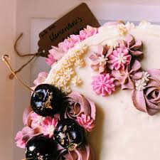 Make a miniature replica of the couple's wedding cake, using a photograph as reference; The Best Cake Delivery Companies To Know Sheerluxe Com