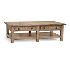 Artesa coffee table w drawer. Benchwright 60 Rectangular Coffee Table Coffee Table Pottery Barn Coffee Table Coffee Table Wood