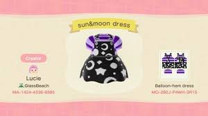 Sun And Moon Overall Dress Based Off My Irl Favorite Outfit First Time Be Kind Acnhdesign Animal Crossing Funny Animal Crossing Memes New Animal Crossing