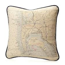 Custom Map Pillow Personalized Map Cushion Uncommongoods