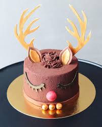 Christmas Cake Buche De Noel Cake Design Noel Birthdaycake Christmas Christmascake Bambicake Easy Cake Christmas Cake Cake