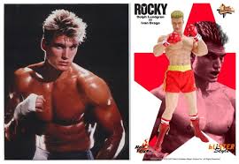 He first appears in the 1985 film rocky iv, in which he is the main antagonist drago is seen receiving intramuscular injections in the movie, implied to be anabolic steroids, though the actual nature of the. Dolph Lundgren As Ivan Drago Rocky Iv Movie Collectible Figure Greatest Props In Movie History