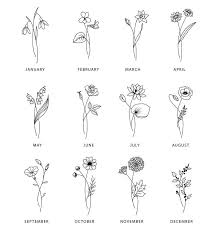These tattoos that symbolize your birth month tattoo. Personalised Couple Print Custom Couple Gift His And Hers Gift Boyfriend Gift Girlfriend Gift Anniversary Present Wedding Gift Birth Flowers Birth Flower Tattoos Flower Tattoos