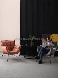 Nordic design have been creating distinct, quality furniture for almost 50 years. Nordic Single Sofa Chair Living Room Bedroom Balcony Reading Armchair Light Luxury Lazy Sofa Leisure Chair Makeup Chair Wallcorners Decor Your Home Life