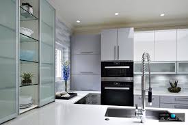 Sleek lines with this white gloss handleless kitchen and silestone. Stunningly Modern High Gloss Kitchen Design In Norman Oklahoma The Pinnacle List
