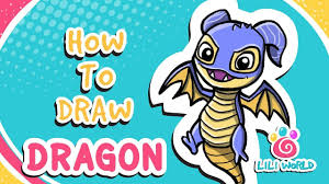 Draw Fortnite Pet Dragon Step By Step Pet Dragon Dragon Drawing Fortnite