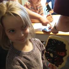 All done with one! My daughter asked for one with a hat this year, so this  is what I came up with.