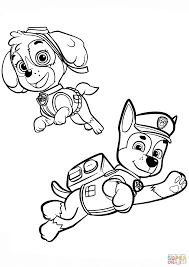 Paw patrol coloring pages can help your kids appreciate real life heroes. Paw Patrol Mighty Pups Vorlage Novocom Top