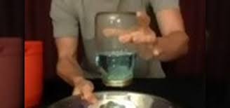 Move your hand to catch the string making the object appear to float in the air between your hands. How To Do The Floating Water Trick Prop Tricks Wonderhowto