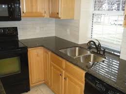Tile Backsplash And Granite Countertops White Subway Tiles Kitchen Backsplash Black Granite Countertops Subway Tile Backsplash Kitchen