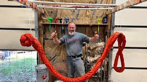 Getting ready for Iron Horse Mud Ranch with Jason Umfleet (big J). Another  660,000lbs breaking strength #grimlink #softshackle