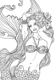 Little mermaid coloring pages for kids you can print and color. Mermaid Coloring Pages For Adults Best Coloring Pages For Kids