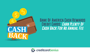 There credit cards are divided into very different and diverse categories. Bank Of America Cash Rewards Credit Cards Earn Plenty Of Cash Back For No Annual Fee Creditcardgenius
