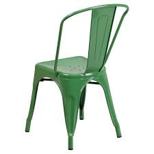 Flash Furniture Metal Indoor Outdoor Stackable Chair Multiple Colors Walmart Com Flash Furniture Metal Chairs Vintage Style Chairs