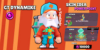 Brawl stars daily tier list of best brawlers for active and upcoming events based on win rates from battles played today. Skin Idea Gt Dynamike Brawlstars
