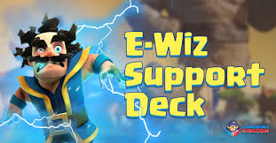 The electro wizard is a legendary card that is very strong, but dies very easily. Electro Wizard Deck Efficiency Clash Royale Kingdom