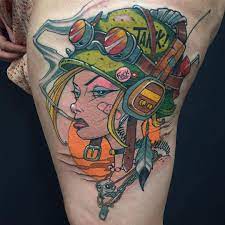 Tank Girl By Mileskanne At Steveston Tattoo Company In Richmond British Columbia X Tank Girl Girl Tattoos Tank Girl Comic