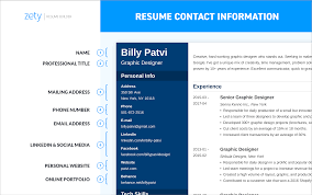 Contact Information To Include On Resume With Address Phone Number And Social Media How To Make Resume Resume Resume Examples