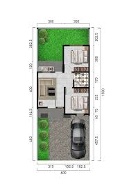 Terima iklan baru melalui email. Lingkar Warna 7 Denah Rumah Minimalis Ukuran 6x15 Meter 2 Kamar Tidur 1 Lantai Tampak Depan