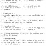 Relazione Di Chimica Sui Miscugli Omogenei Ed Eterogenei Docu Plus