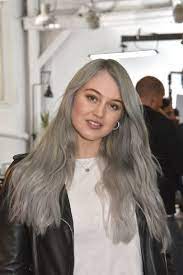 Platinum blonde & silver grey hair colours are the biggest trends for 2017. How To Get Grey Hair 2021 S Silver Hair Colour Trend Is Oyster Grey Glamour Uk