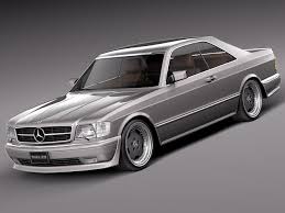 Mercedes Benz W126 560 Sec Amg 1991 3d Model Ad Mercedes Benz Model Sec Mercedes Models Mercedes Benz Cars Mercedes W126