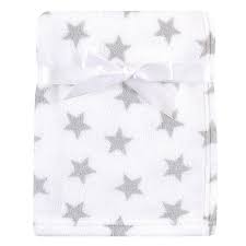 You can make a baby blanket from soft fabrics or flannelette, which would definitely put a beautiful smile on a baby's face. Luvable Friends Star Fleece Baby Blanket In Grey Bed Bath Beyond