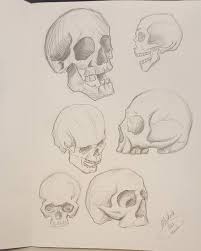 Here, i'll show you an idea on how to have your realistic skull drawing. 50 Skull Drawings Sketches For Art Inspiration