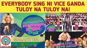 Bibirit ng todo everybody everybody everybody sing! Everybody Sing Ni Vice Ganda Tuloy Na Tuloy Na Buong Detalye Youtube