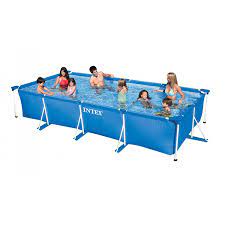 piscine metal frame enfants 4 50 x 2 20 piscine a monter intex rectangular pool intex plastic swimming pool
