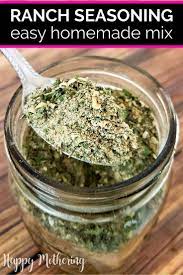 Homemade Ranch Seasoning Recipe Recipe Homemade Ranch Seasoning Ranch Seasoning Recipes Ranch Dressing Mix Recipe