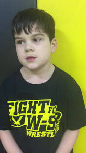 Meet JACKSON FRERICHS, our "K" group Wrestler of the Week! Awesome job,  Jackson!