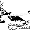 Coyote and the road runner pictures and offer them to your kid. 1