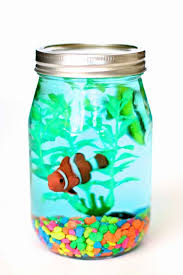 Diy Glass Mason Jar Aquarium Creative Craft Idea Mason Jar Diy Jar Crafts Aquarium Craft