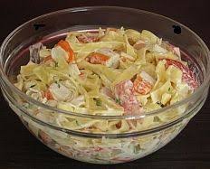 Recette Salade De Pates Au Surimi Cahier De Cuisine Recette Recette Salade De Pates Salade De Pates Salade Pates Surimi