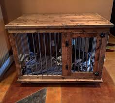 See more ideas about dog rooms, dog houses, dog bed. Custom Dog Kennel Coffee Or Entry Table Dual Purpose Furniture Dog Crate Furniture Dog Crate Table Wood Dog Crate