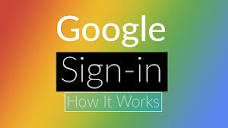 Google Sign-in] - How it Works - YouTube