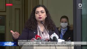 Die opposition und die serbische minderheit boykottierten die abstimmung. Rtv Dukagjini Vjosa Osmani Ne Konference Pas Vendimit Te Kryesise Facebook