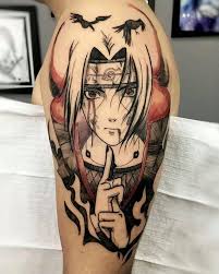 How to get an itachi tattoo for naruto? Itachi With Hat Tattoo Novocom Top