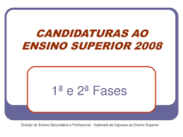 Check spelling or type a new query. Ppt Candidaturas Ao Ensino Superior 2008 Powerpoint Presentation Free Download Id 3635480