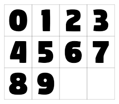 Jpg source use the download button to see the full image of free large printable numbers 1 100 download, and download it for a computer. 10 Best Large Printable Numbers 0 9 Printablee Com