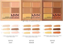 Nyx Concealer Palette Swatches Concealer Palette Nyx Concealer Concealer