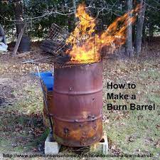 How To Make A Burn Barrel Burn Safe With Less Smoke Burn Barrel Common Sense Homesteading Homesteading