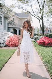 What I Wore To My Bridal Shower Southern Curls Pearls Bridal Shower Dress