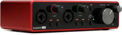 But first, a super quick overview. Focusrite Scarlett 2i2 3rd Gen Usb Audio Interface Sweetwater