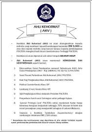Penghargaan terbahagi kepada 3 bahagian kebiasaannya. Facebook