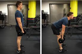 Dumbbell romanian deadlift (single leg) form video. Dumbbell Romanian Deadlift Exercise Guide Traineatgain Com