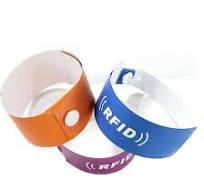 New Fashion NFC Disposable Fabric Woven Cheap Price RFID Wristband Bracelet