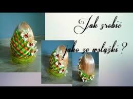 See more of pisanki wielkanocne on facebook. Jak Zrobic Jajko Metoda Kanzashi Ze Wstazki Satynowej Trojkatne Platki Youtube